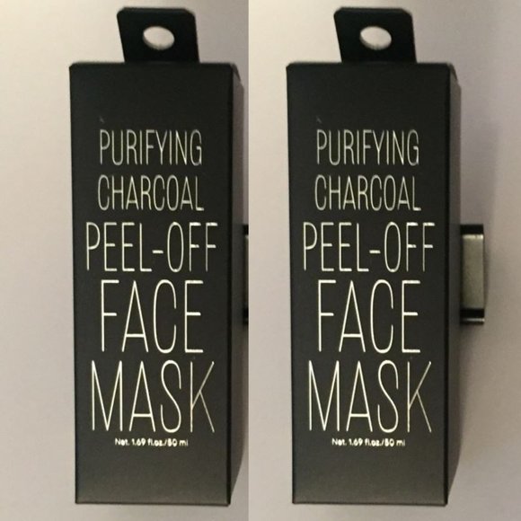 2x Purifying Activated Charcoal Mask  Peeloff Mask - Picture 1 of 2